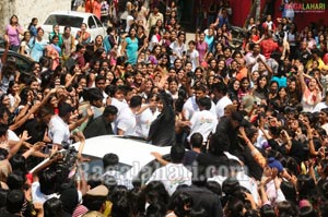 Ranbir Kapoor, Priyanka Chopra at Villa Marie College