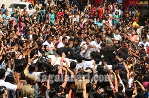 Ranbir Kapoor, Priyanka Chopra at Villa Marie College