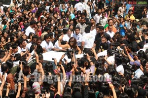 Ranbir Kapoor, Priyanka Chopra at Villa Marie College