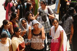 Ranbir Kapoor, Priyanka Chopra at Villa Marie College