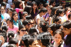 Ranbir Kapoor, Priyanka Chopra at Villa Marie College