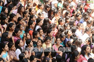 Ranbir Kapoor, Priyanka Chopra at Villa Marie College