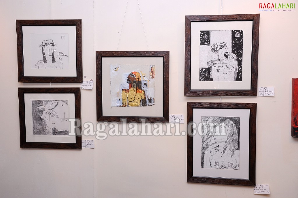 Sumanth inagurates Painting Show 'Rural Symphony' By Jaya Baheti at Taj Deccan