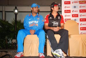 Airtel India-England ODI Series Oct 2011 Trophy Unveiling