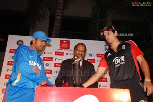 Airtel India-England ODI Series Oct 2011 Trophy Unveiling