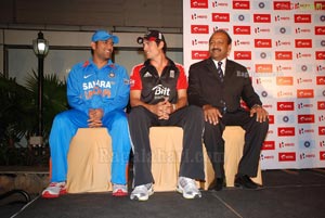 Airtel India-England ODI Series Oct 2011 Trophy Unveiling