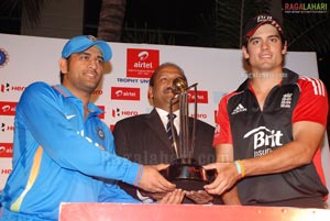 Airtel India-England ODI Series Oct 2011 Trophy Unveiling