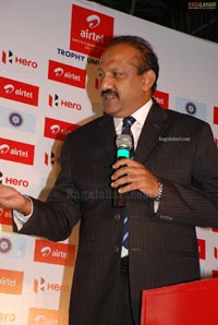 Airtel India-England ODI Series Oct 2011 Trophy Unveiling