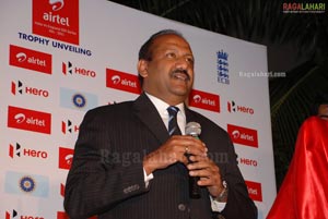 Airtel India-England ODI Series Oct 2011 Trophy Unveiling