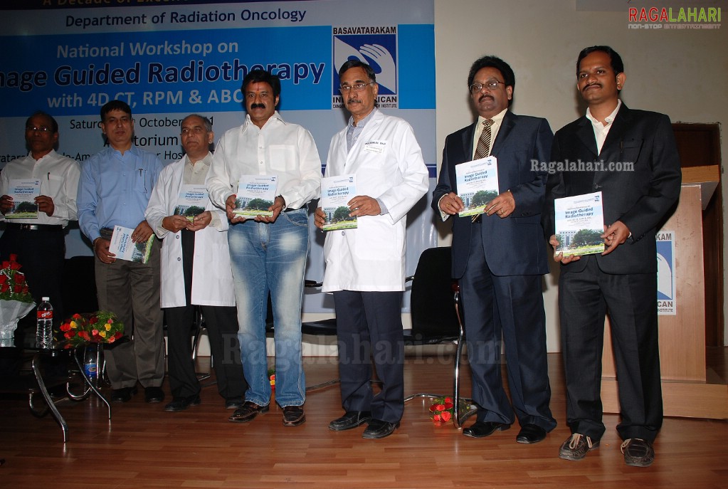 Balakrishna Launches National Workshop on Image Guided Radiotherapy with 4D