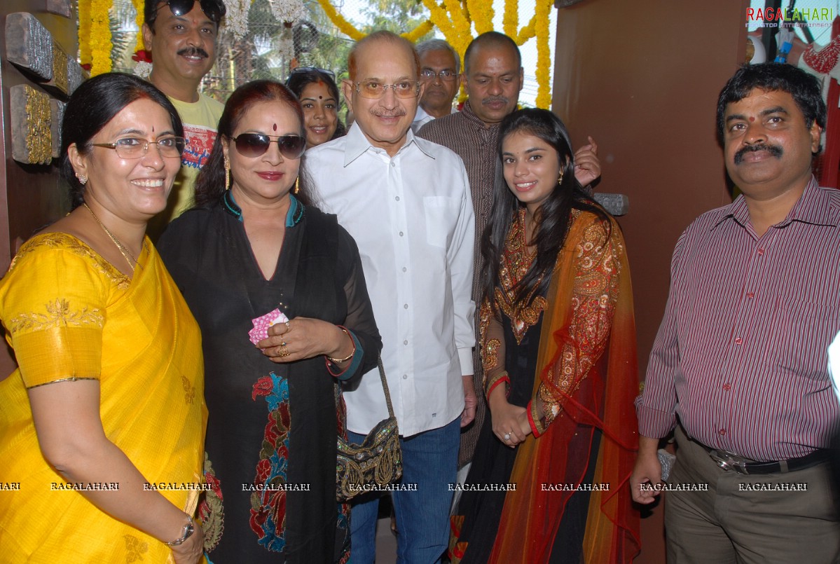 Krishna and Vijaya Nirmala at Designer Bear