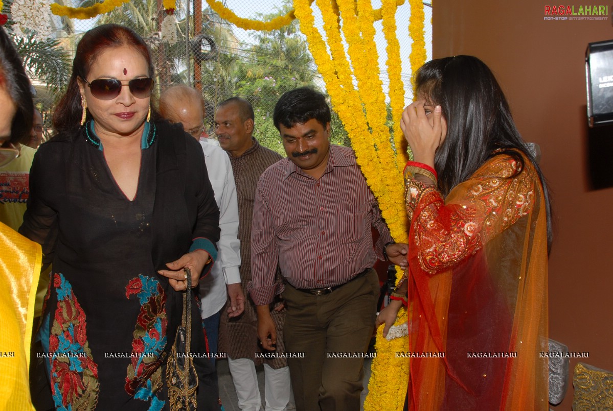 Krishna and Vijaya Nirmala at Designer Bear