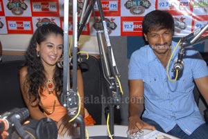 Gopichand, Taapsee at Big FM