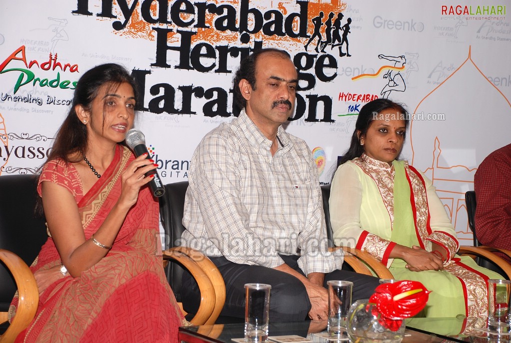 Hyderabad Heritage Marathon Press Meet