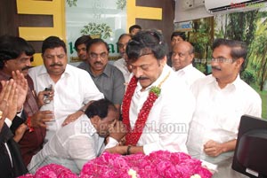 Chiranjeevi Launches Kairali Health Spa at KPHB