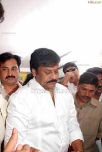 Chiranjeevi Launches Kairali Health Spa at KPHB