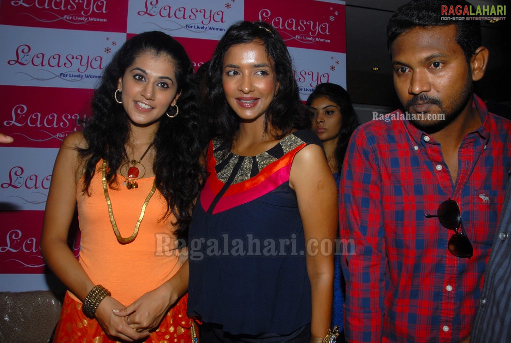 Lakshmi Prasanna & Taapsee at Laasya Launch