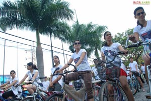 Miss Hyderabad 2011 Green Ride