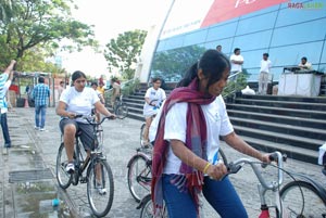 Miss Hyderabad 2011 Green Ride