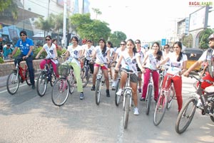 Miss Hyderabad 2011 Green Ride