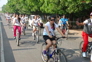 Miss Hyderabad 2011 Green Ride