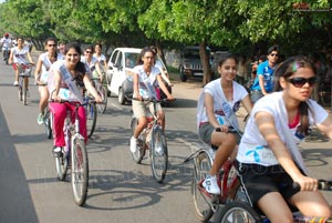 Miss Hyderabad 2011 Green Ride