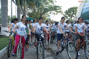 Miss Hyderabad 2011 Green Ride