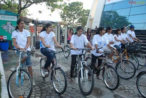 Miss Hyderabad 2011 Green Ride