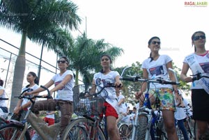 Miss Hyderabad 2011 Green Ride