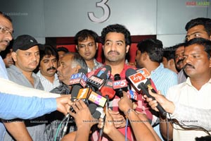 NTR at Oosaravelli Special Show @ Cinemax