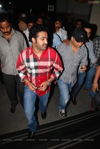 NTR at Oosaravelli Special Show @ Cinemax