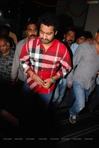 NTR at Oosaravelli Special Show @ Cinemax