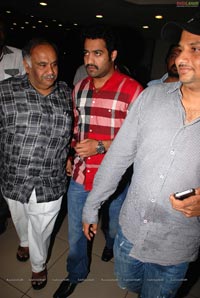 NTR at Oosaravelli Special Show @ Cinemax