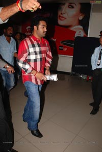 NTR at Oosaravelli Special Show @ Cinemax