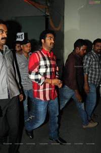 NTR at Oosaravelli Special Show @ Cinemax