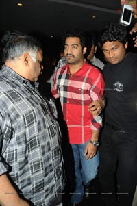 NTR at Oosaravelli Special Show @ Cinemax