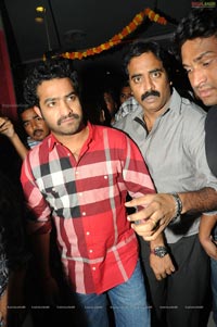 NTR at Oosaravelli Special Show @ Cinemax