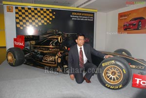 Renault Formula One Car at Hyderabad Showroom