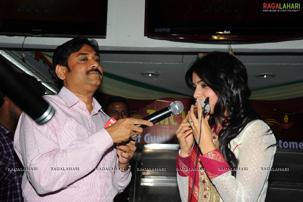 TMC 15 Lakhs Hard Cash Diwali Draw by Samantha