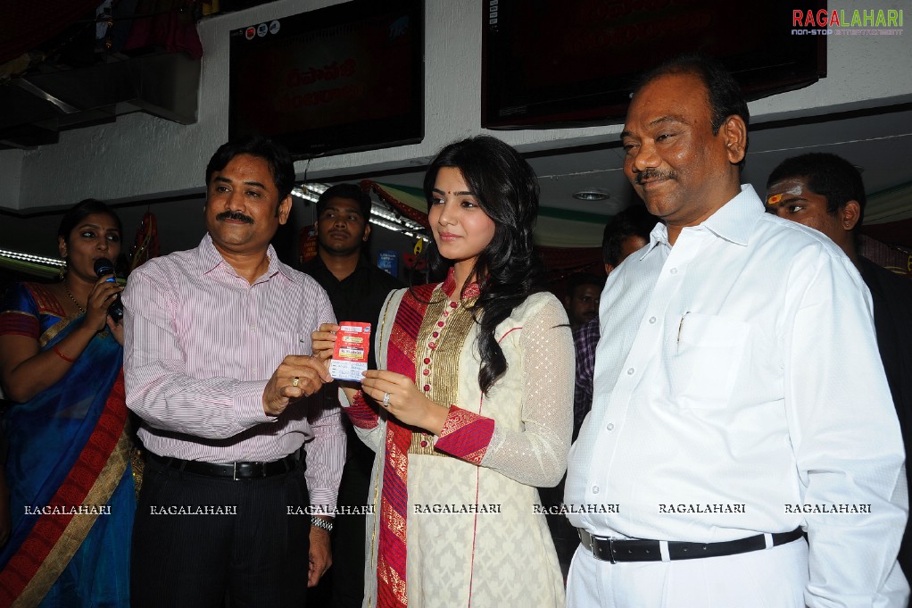 TMC 15 Lakhs Hard Cash Diwali Draw by Samantha