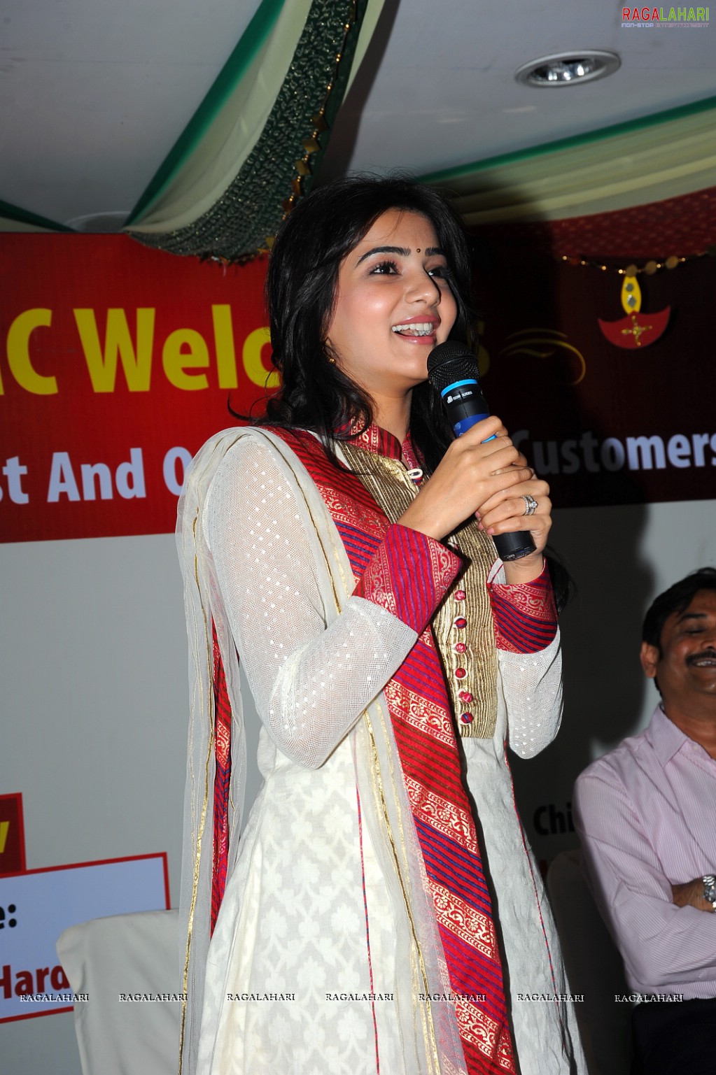 TMC 15 Lakhs Hard Cash Diwali Draw by Samantha