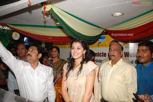 Taapsee at TMC for 1kg Gold Bumper Draw