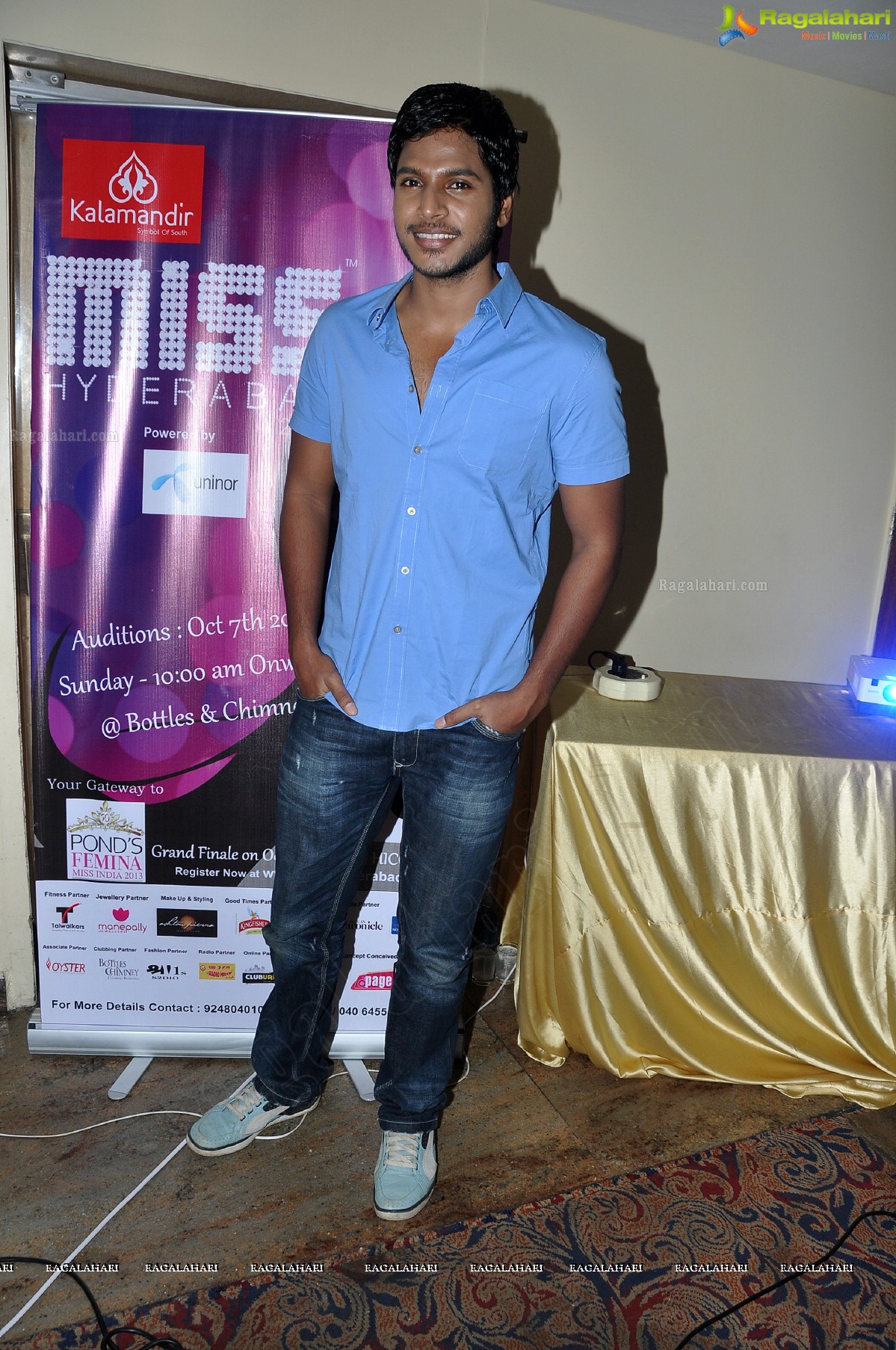 Miss Hyderabad 2012 Press Meet