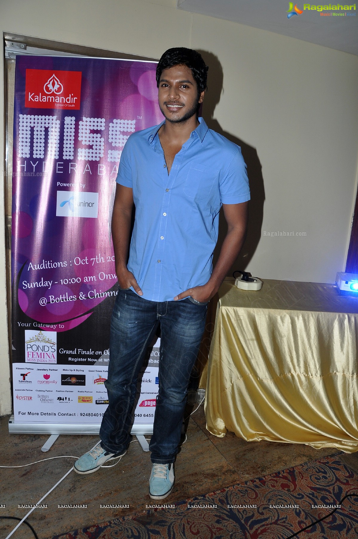 Miss Hyderabad 2012 Press Meet