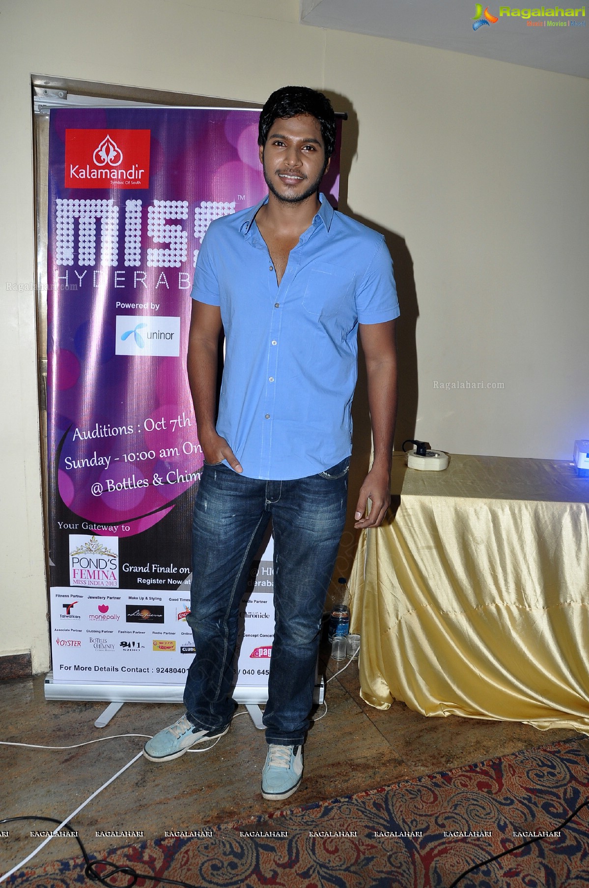 Miss Hyderabad 2012 Press Meet