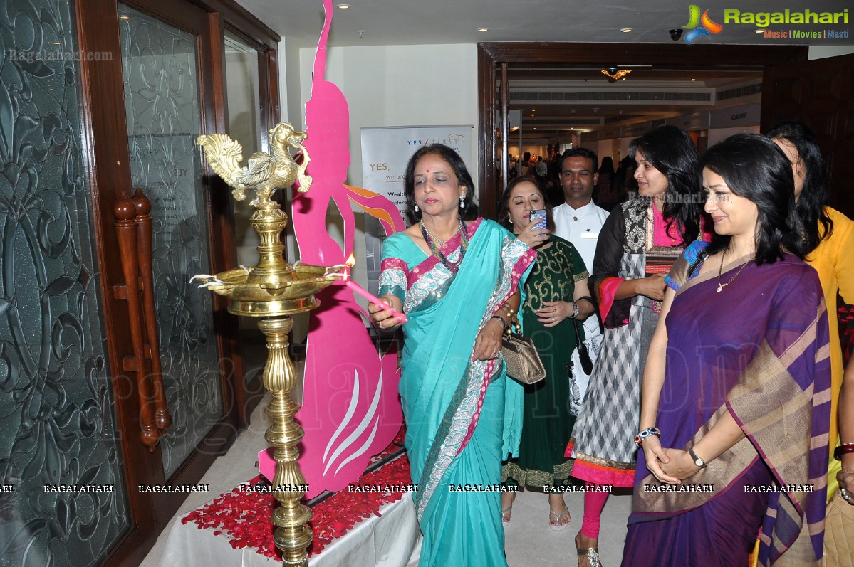 Amala launches Petals Exhibition, Hyderabad