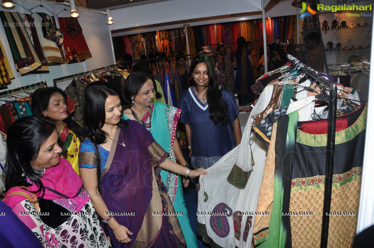 Amala launches Petals Exhibition, Hyderabad