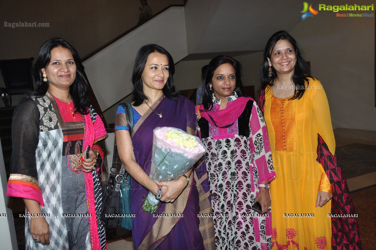 Amala launches Petals Exhibition, Hyderabad