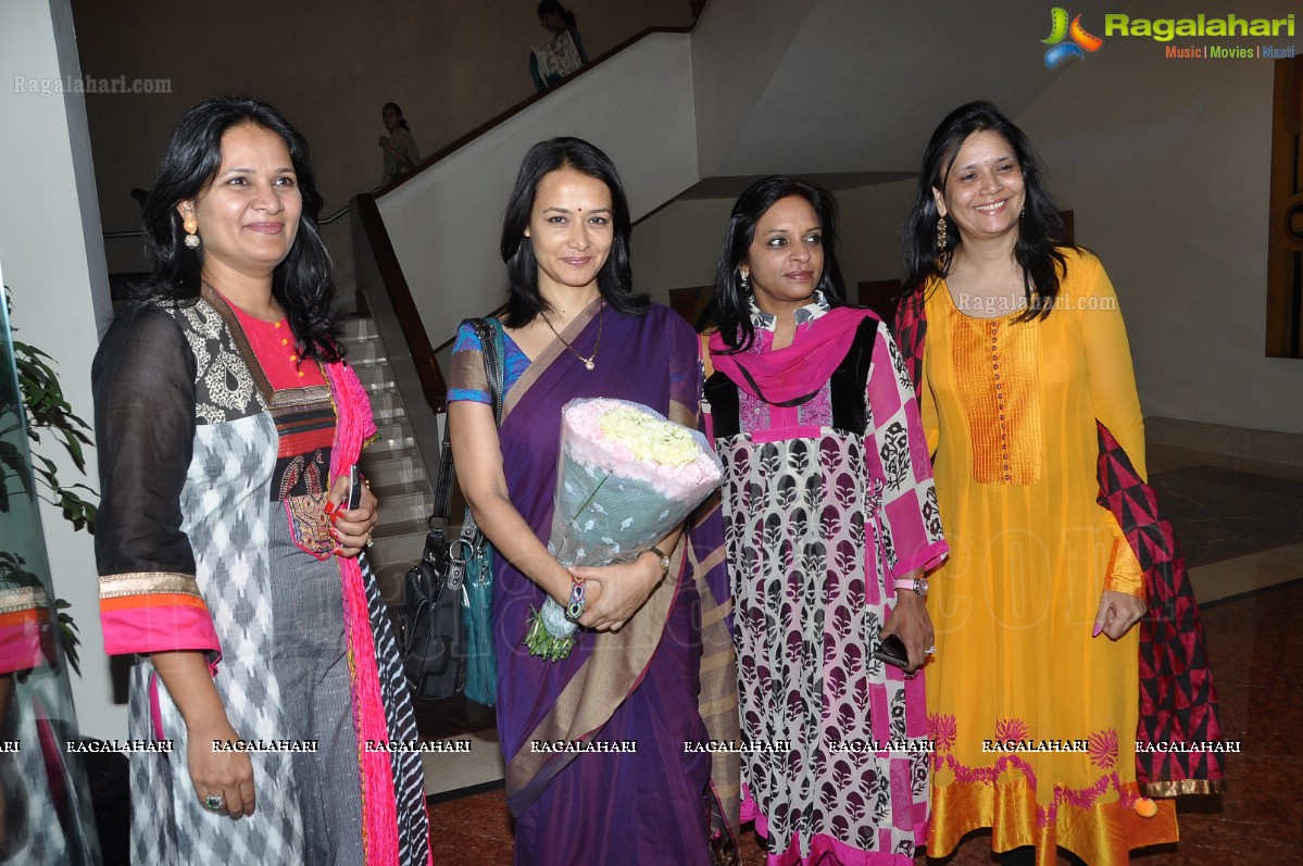 Amala launches Petals Exhibition, Hyderabad