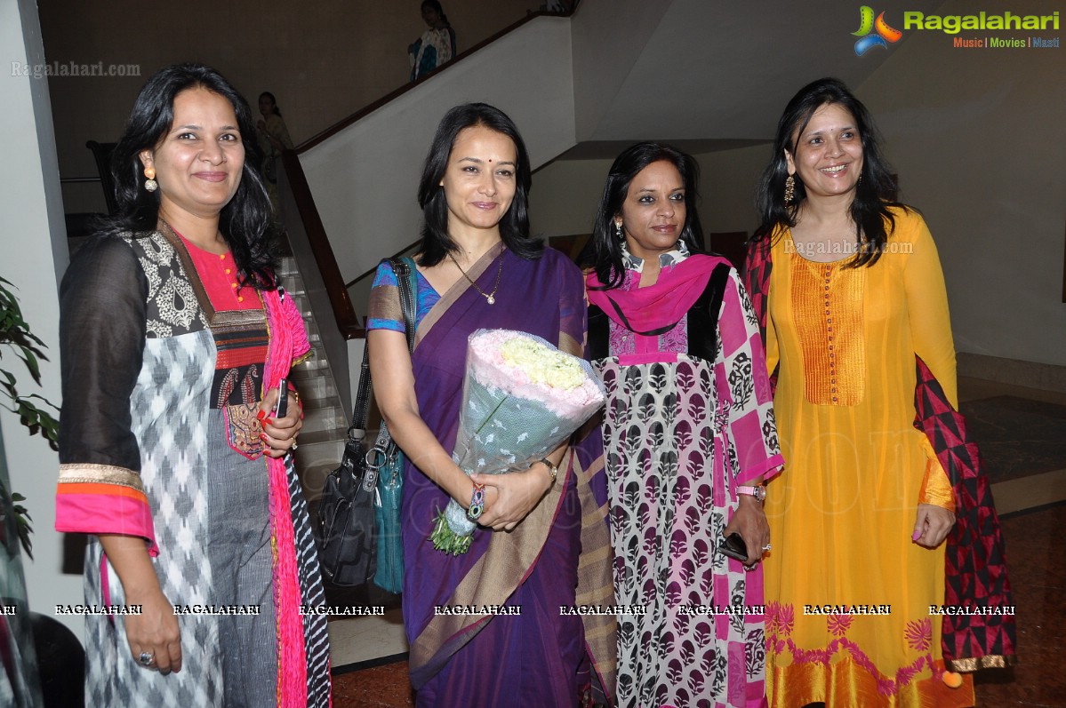 Amala launches Petals Exhibition, Hyderabad